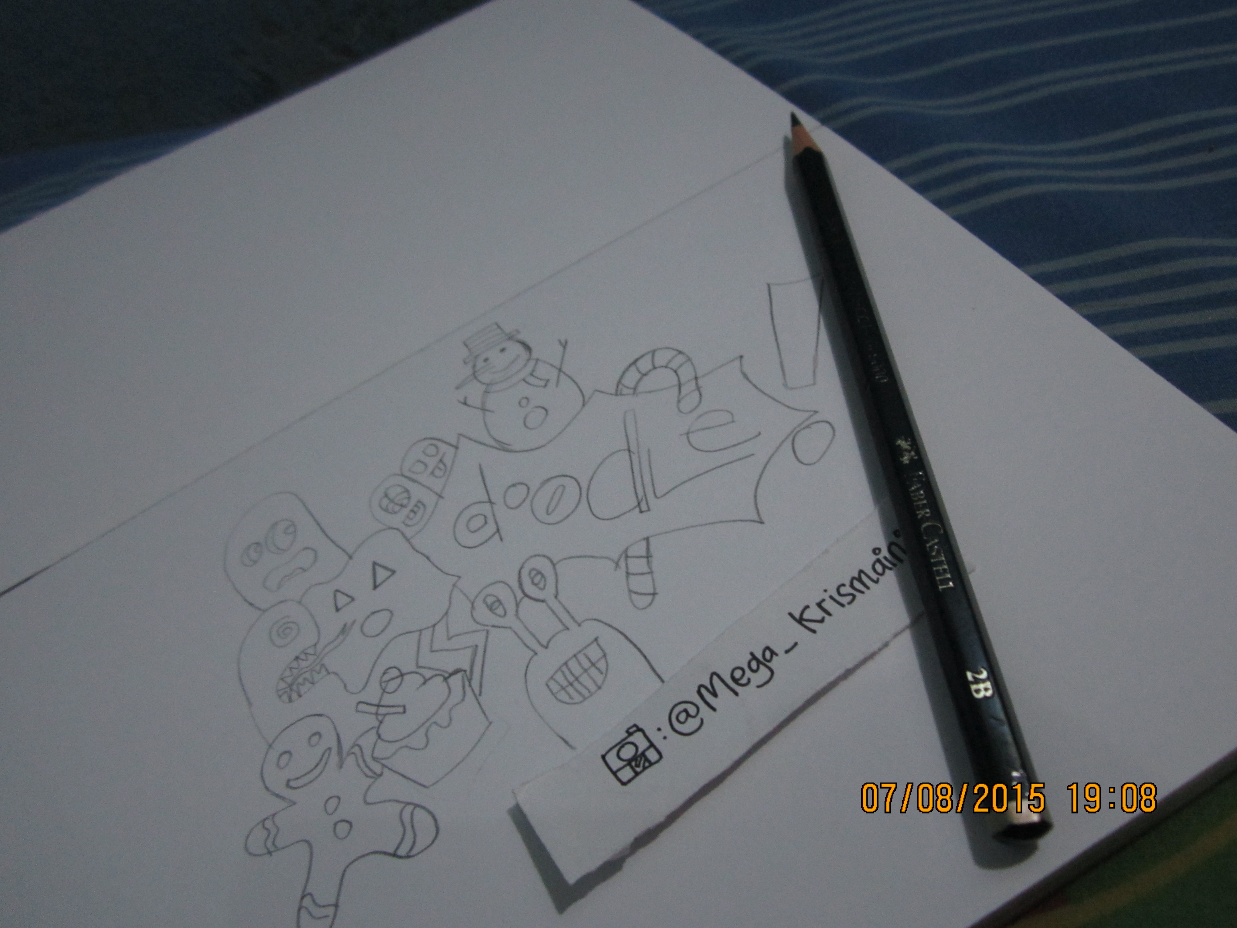 Langkah Langkah Membuat Doodle Art Dengan Mudah Mega Krismainis Blog